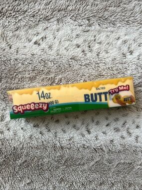 🆕 Squeeezy Salted Butter 14 oz - Yellow Slow Rising Squishy